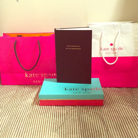 Kate Spade Shopping Bags and Journal