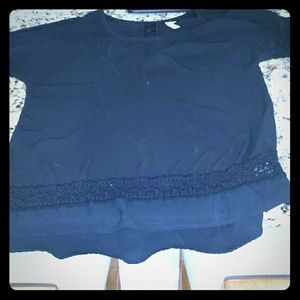Long sleeve black shirt