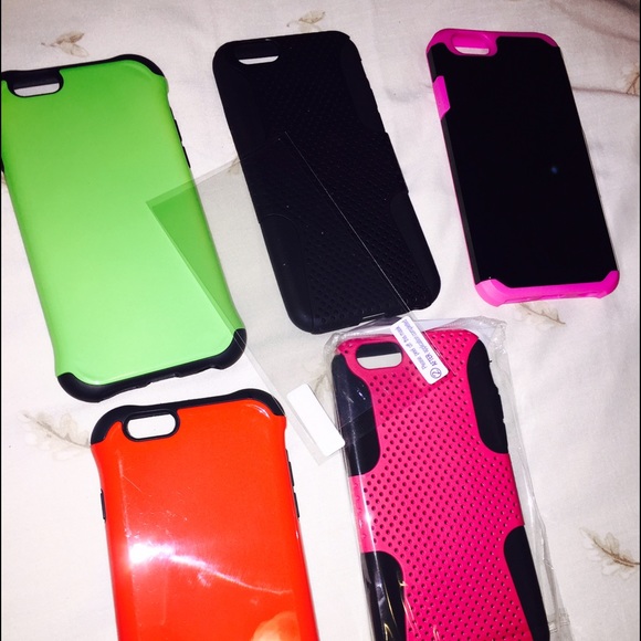 bundle of iphone 6 cases/ screen protector