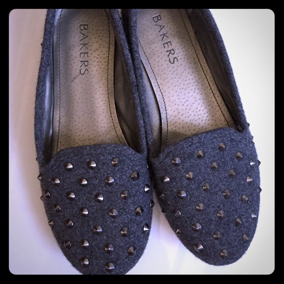 Bakers apprentice flats in dark grey