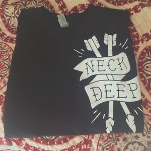 Neck deep shirt