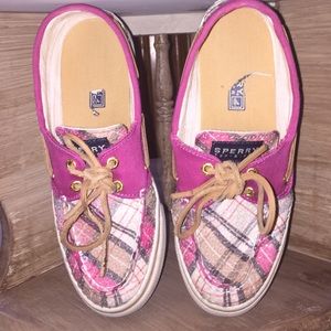 Pink Sperrys