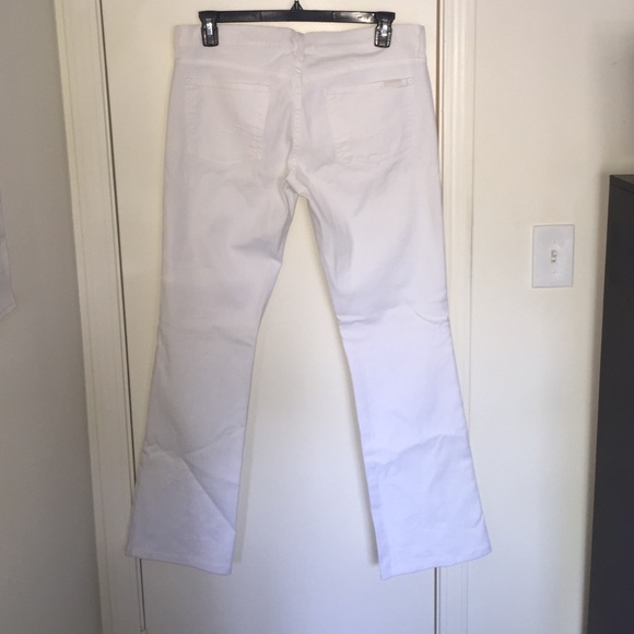 Seven for All Mankind White Jeans