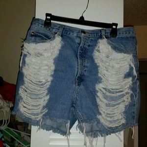 Jean shorts