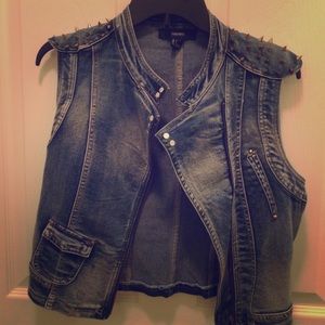 Denim vest
