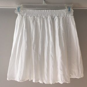 Brandy Melville little white skirt
