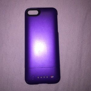 Purple iPhone 5 mophie