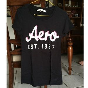 Black Aeropostale shirt