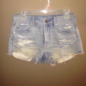 American Eagle High Rise Festival Shortie