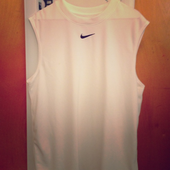 Nike white tank