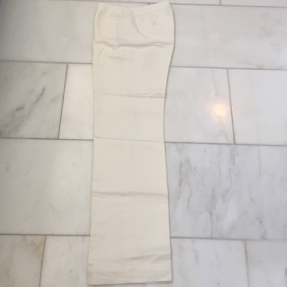 Ann Taylor, 100% linen, white color