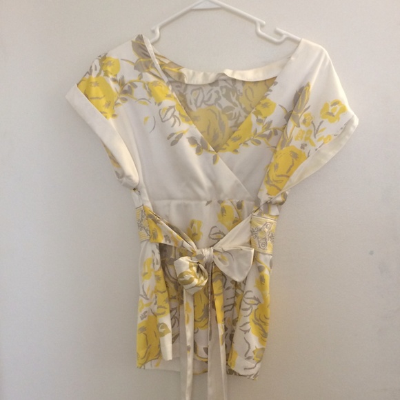 Asian Inspired Printed Top