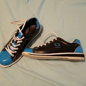Circle leather Bowling Shoes