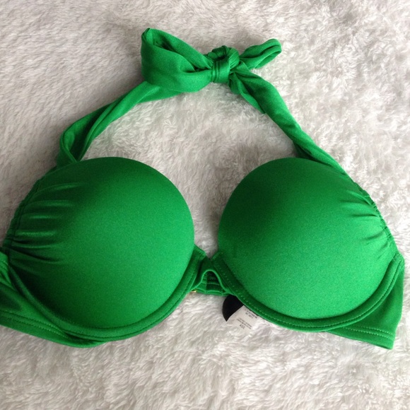 Green Victoria Secret Push-up Bikini
