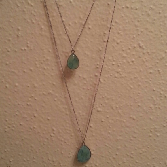 Jewelry - Blue Stone Two Neclace