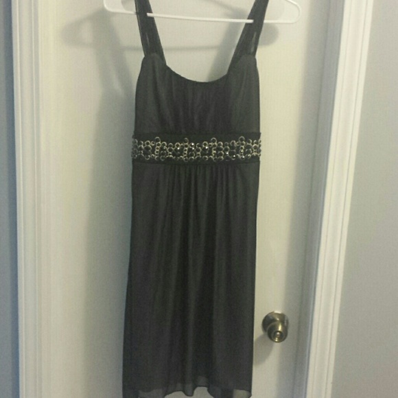 Black cocktail dress