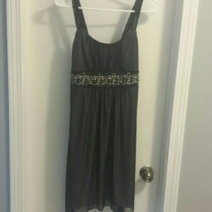 Black cocktail dress