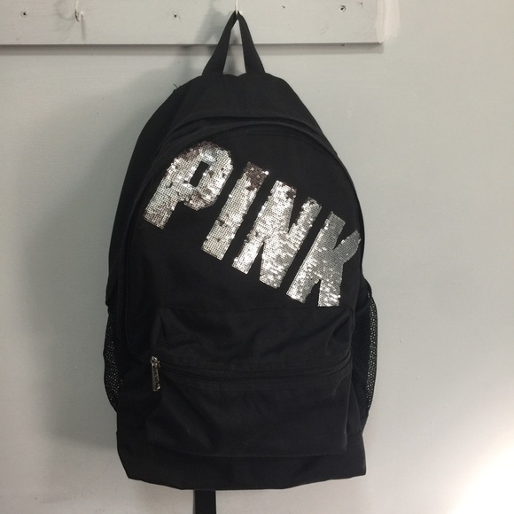 Pink backpack