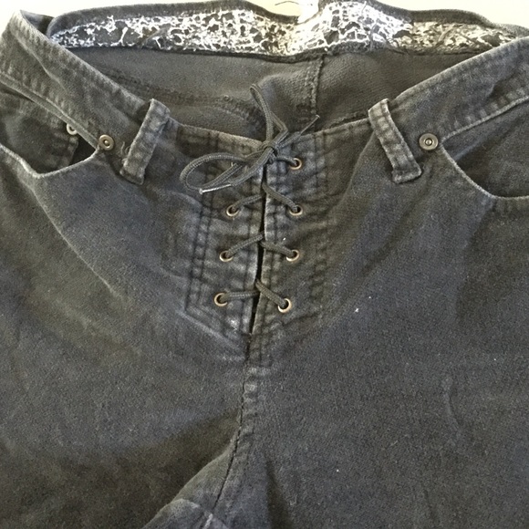 Black tweed pants *tilt" - Picture 2 of 4