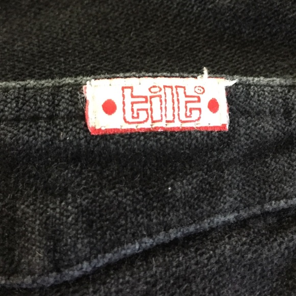 Black tweed pants *tilt" - Picture 4 of 4