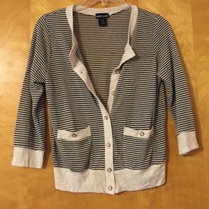 Stripped cardigan