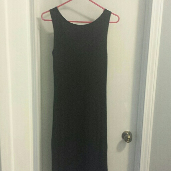 Black cocktail dress
