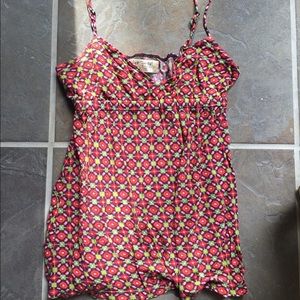 Patterned Free People tank