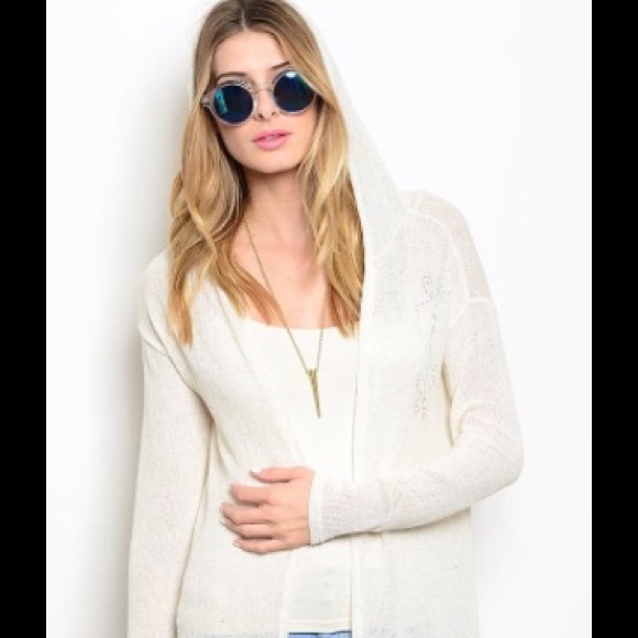 SOLD Cardigan Hoodie NWT - Picture 2 of 5