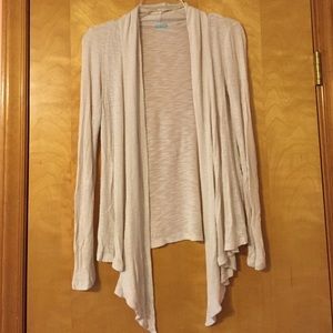 Creme colored cardigan