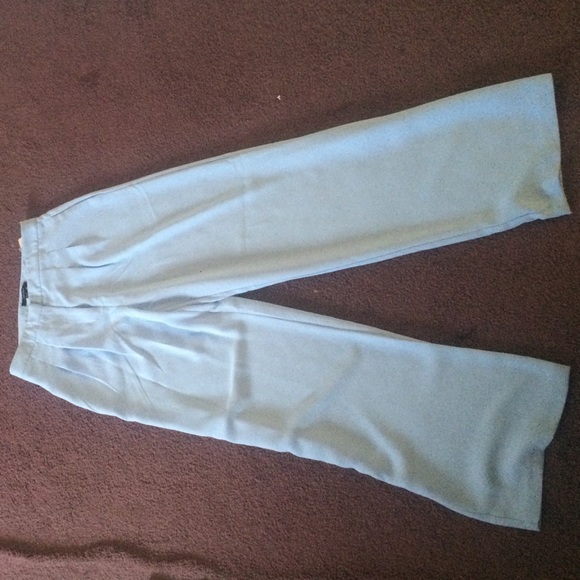 Wide leg woven pants