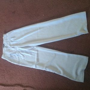Wide leg woven pants