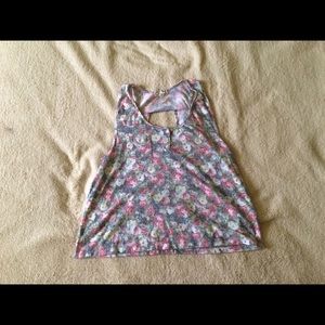 floral tank top