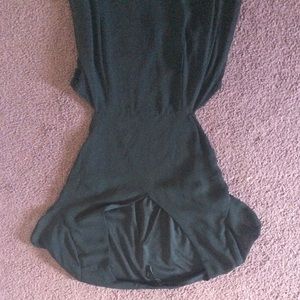 Black cut out dress