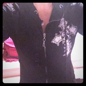 Long sleeve Affliction shirt