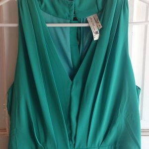 Gorgeous fitted green dress