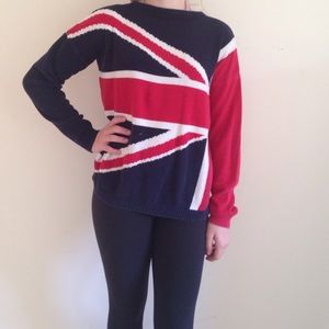 United Kingdom flag sweater