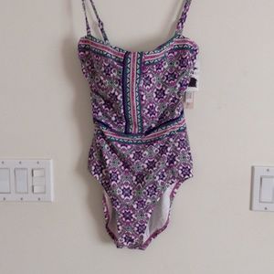 Mallorca mosaic Nanette Lepore Swimsuit