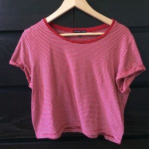RESERVED Urban Outfitters Cropped Short-Sleeve Tee