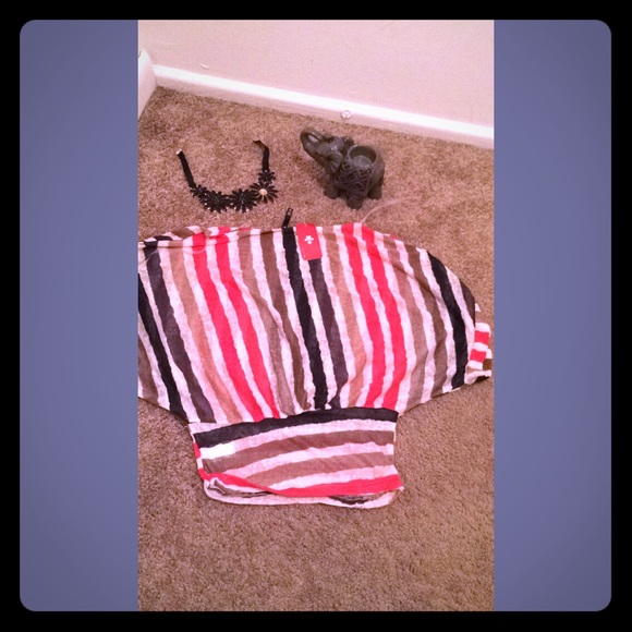 New!! Love Culture striped shirt.