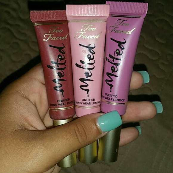 Melted lipstick by too faced