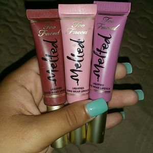 Melted lipstick by too faced