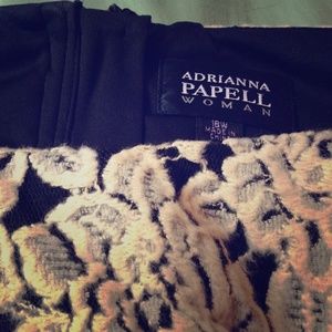 Adrianna Papell Woman Floral Shift Dress