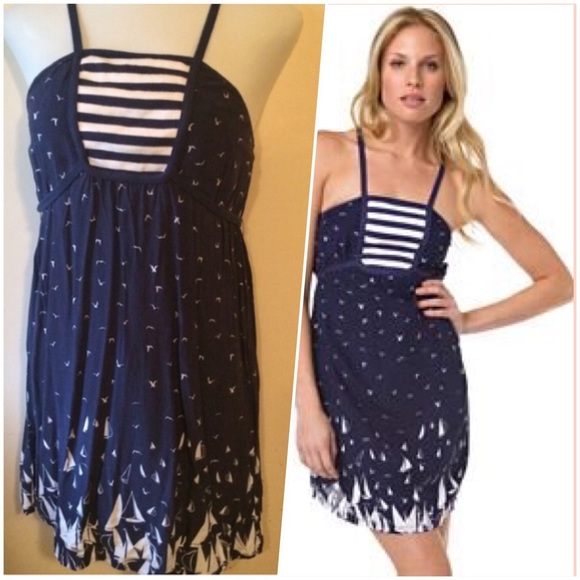 O'Neill Dresses & Skirts - O'Neill Sail Away dress w/ seagulls & sailboats