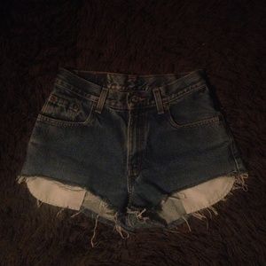 Levis High Waist Shorts