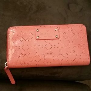 Kate spade patent leather wallet