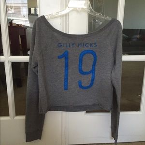 Off Shoulder GH Crop Sweater