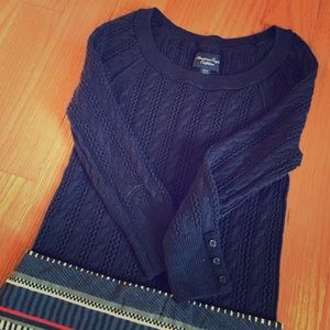 American Eagle xsmall navy sweater