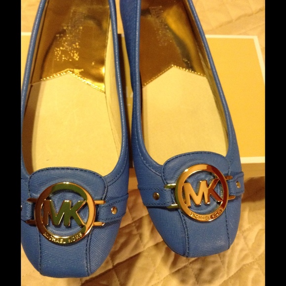 Michael Kors Shoes - MK periwinkle blue Fulton