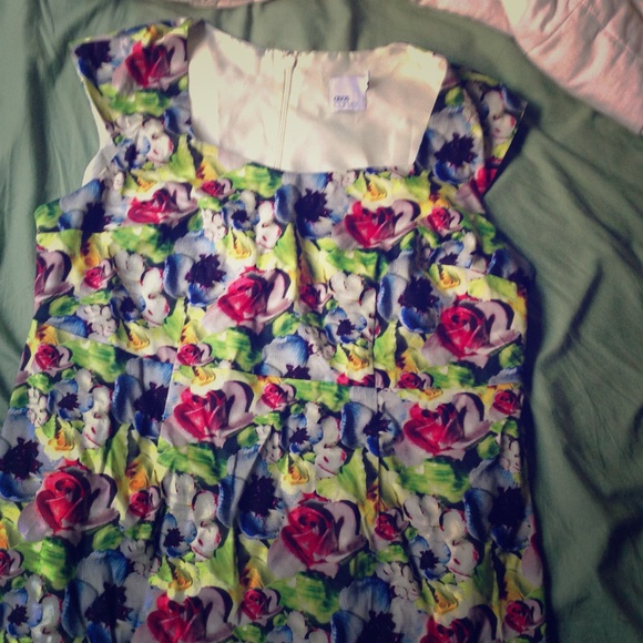 ASOS Curve Dress with Flower Print