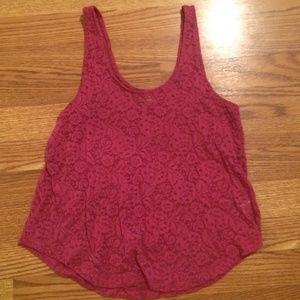 Floral See Through Top From PacSun